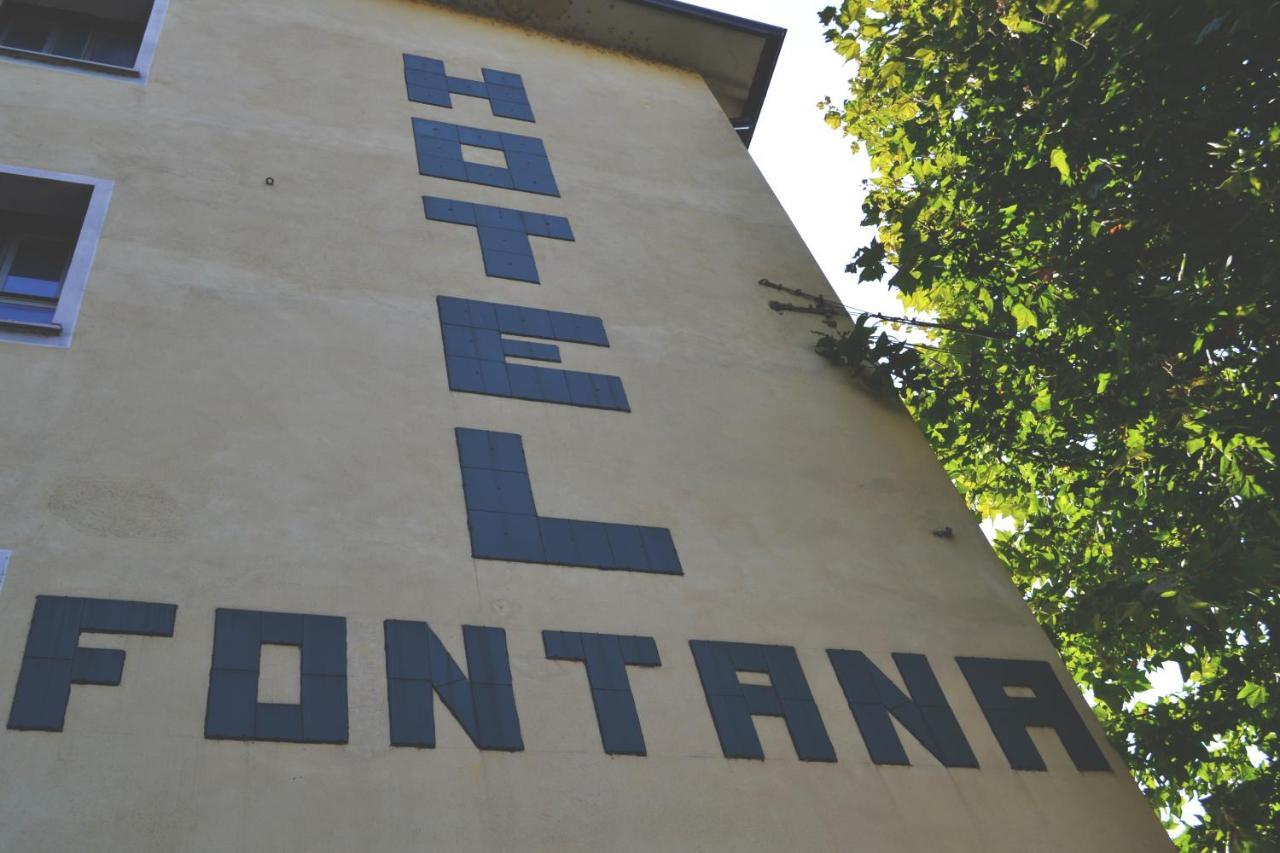 Hotel Fontana Rubiera Bagian luar foto
